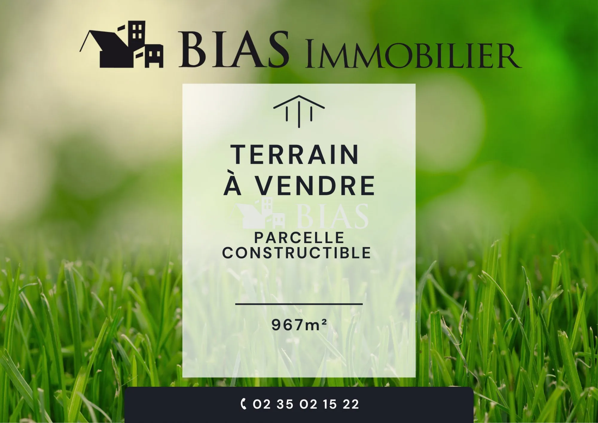 Terrain viabilisé de 967 m² à Criquebeuf-sur-Seine - Libre de constructeur