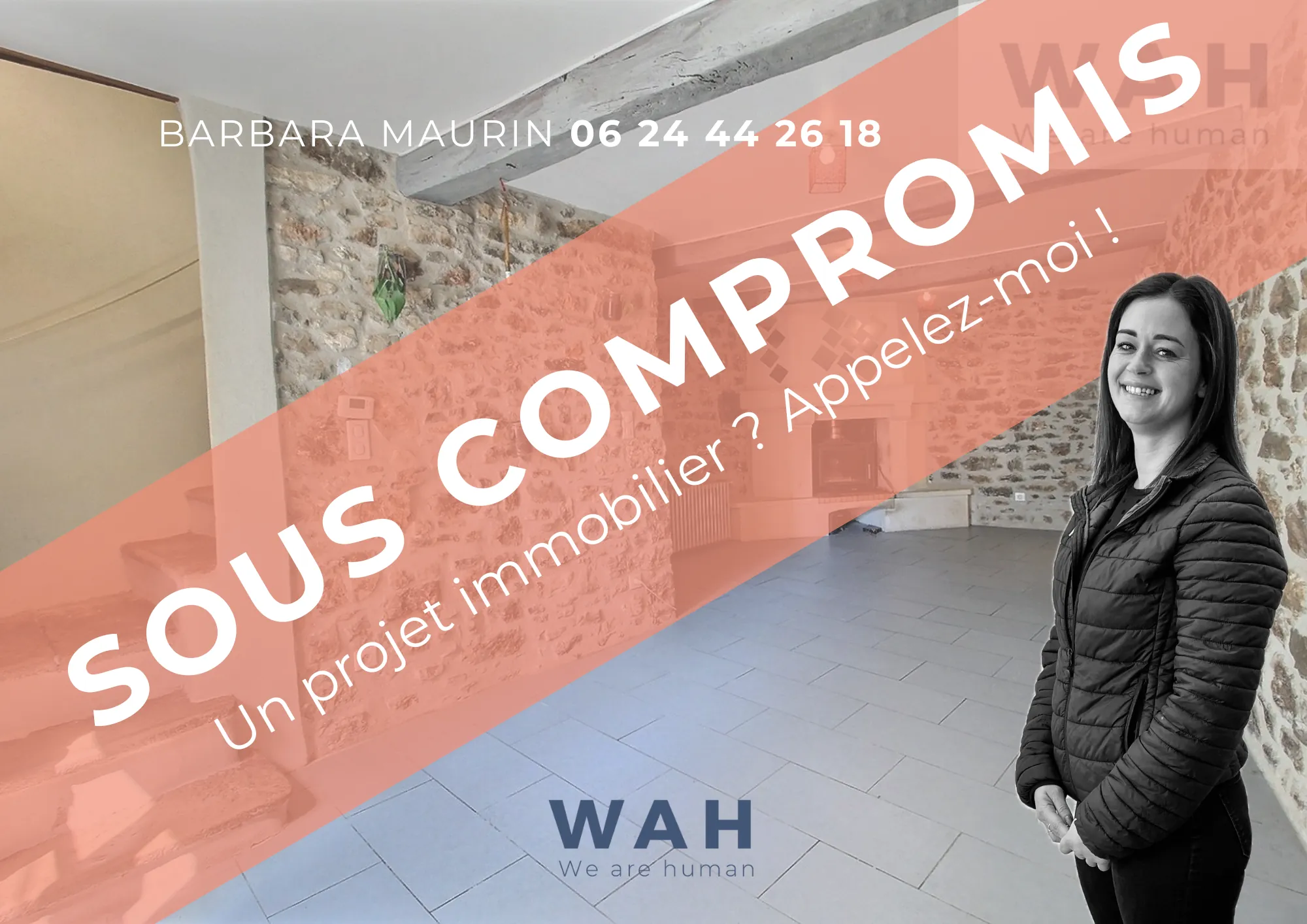 A vendre maison de village T3 à Viols-Le-Fort avec cave et jardin intérieur