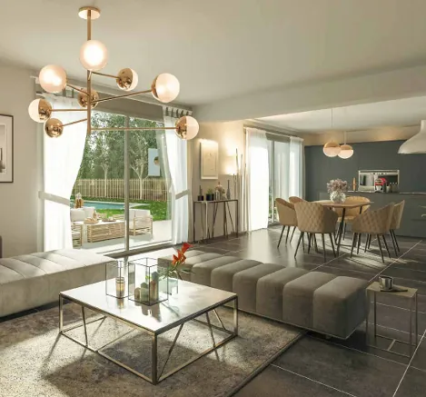 Appartement T2 neuf à Saint-Cyr-l'École, livraison décembre 2027 à partir de 265 200 € 