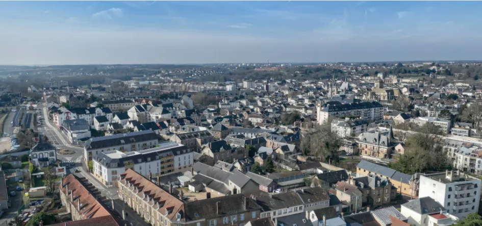 Appartement neuf 3 pièces avec balcon et parking à Dreux - Livraison 2027