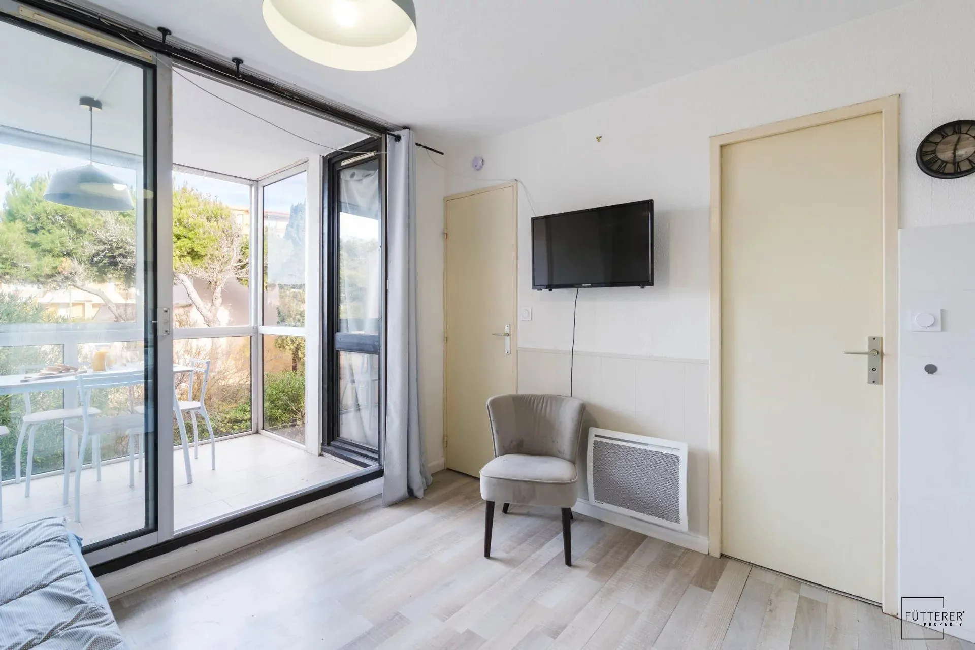 Appartement 2 pièces en front de mer à Narbonne-Plage - Vue dégagée