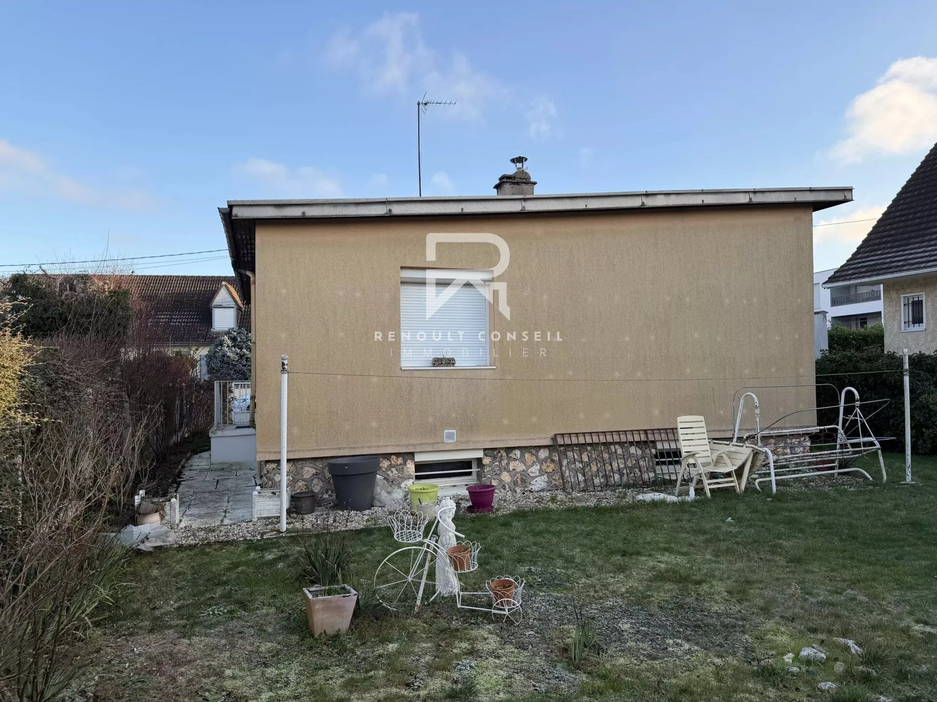 Maison de plain-pied à vendre proche transports et commerces à Sotteville-lès-Rouen