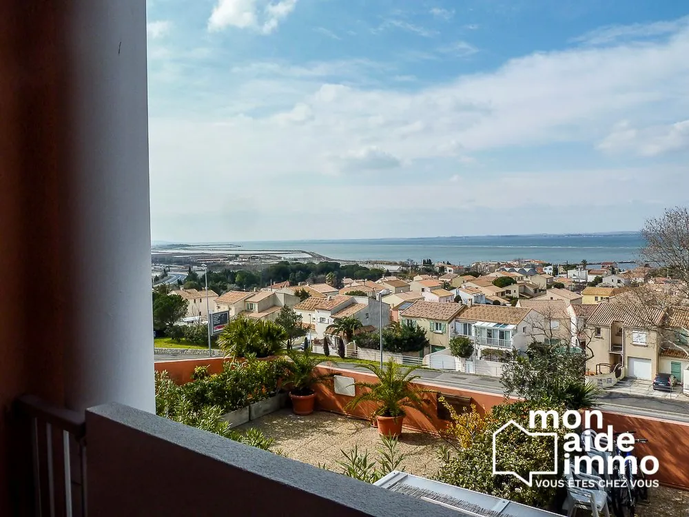 Charmant studio avec vue mer à Sète, 20.82 m²