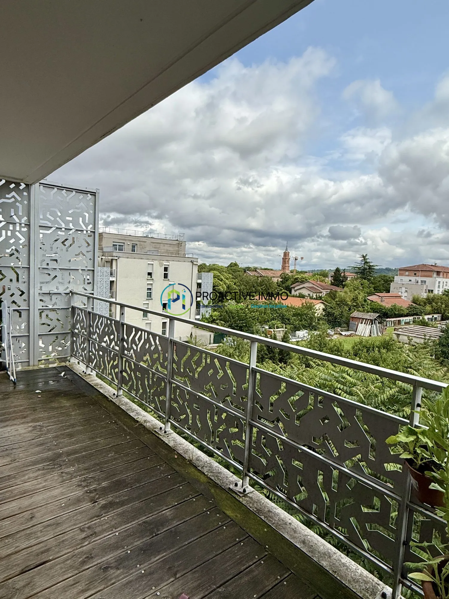 Appartement T2 avec terrasse, parking à Toulouse – Résidence sécurisée