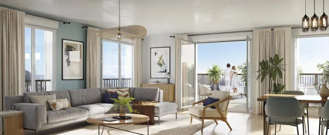 Studio neuf de 31 m² à Saint Adresse - Livraison 2026 - Parking inclus