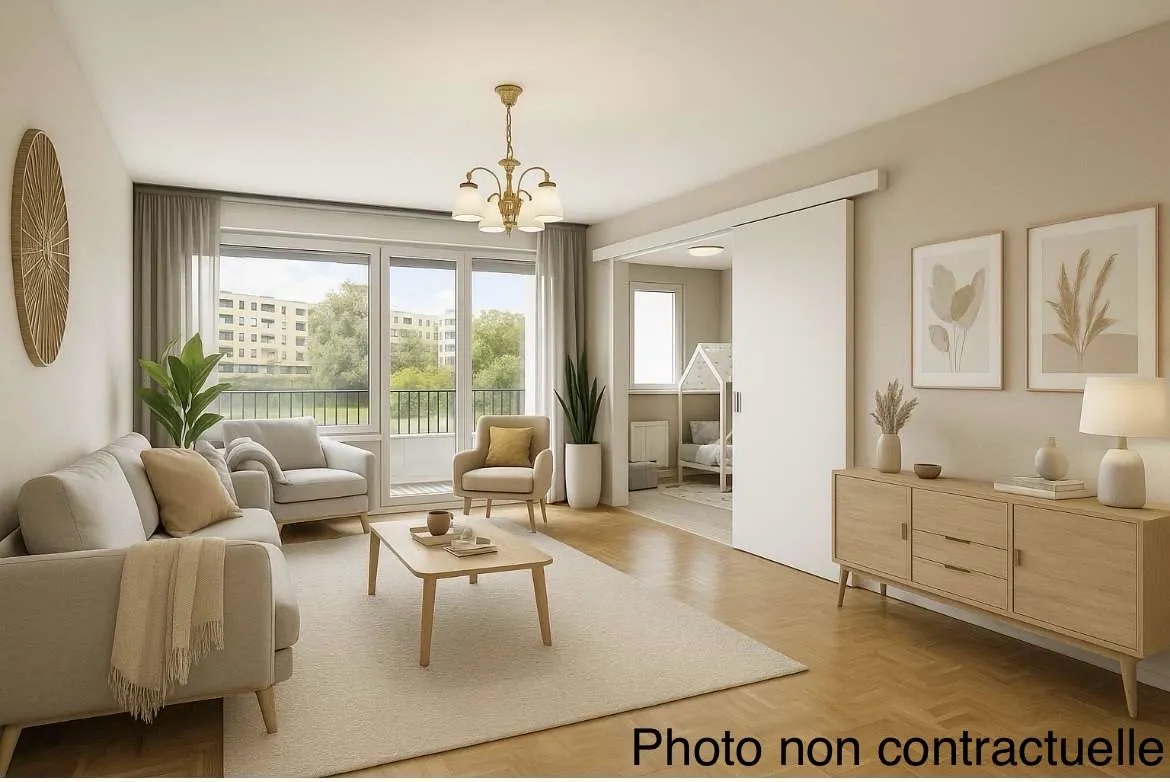 Bel appartement T3 à vendre à Saint-Étienne - Balcon, cave, proche commodités