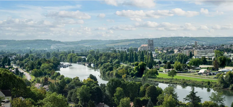 Appartement neuf 2 pièces avec jardin et parking à Limay (78520) à vendre 