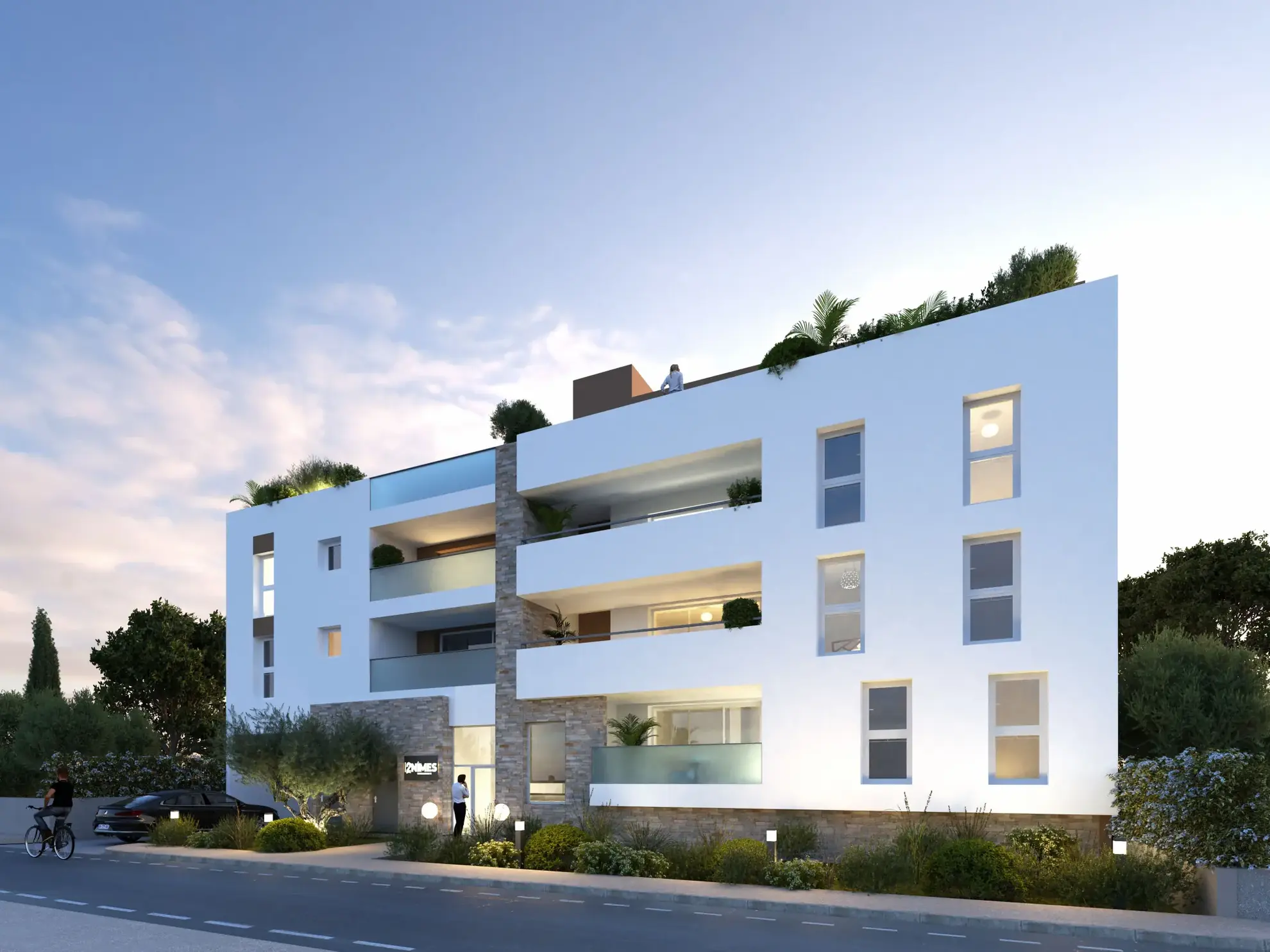 Appartement T3 neuf avec terrasse et parking à Nîmes - Résidence récente