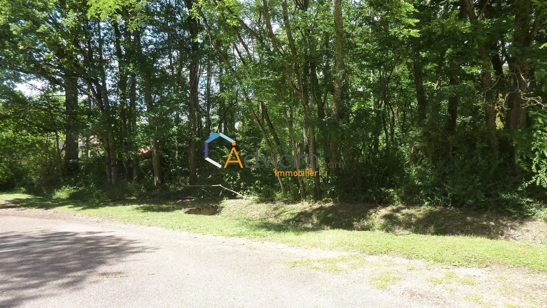Terrain constructible boisé à Courtenay 45320, environnement calme et résidentiel