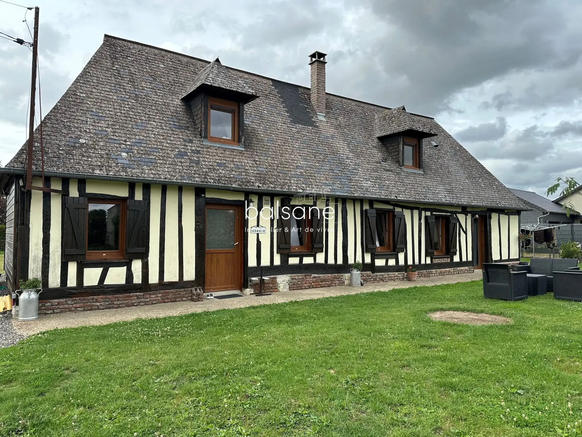 Maison normande avec 3 chambres à Saint-Philbert-sur-Boissey - Terrain de 1700m²