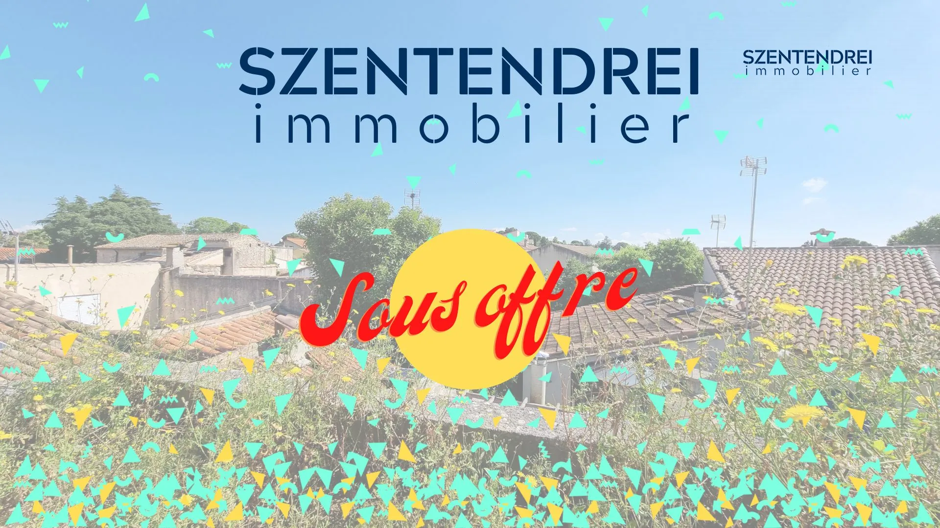 Charmant triplex à vendre à Saint-Brès, proche Montpellier – 52 m² avec terrasse et garage