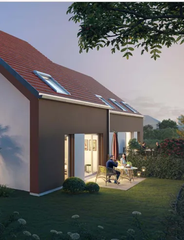 Maison neuve 3 pièces à Hagueneau avec jardin et terrasse - livraison 2026 