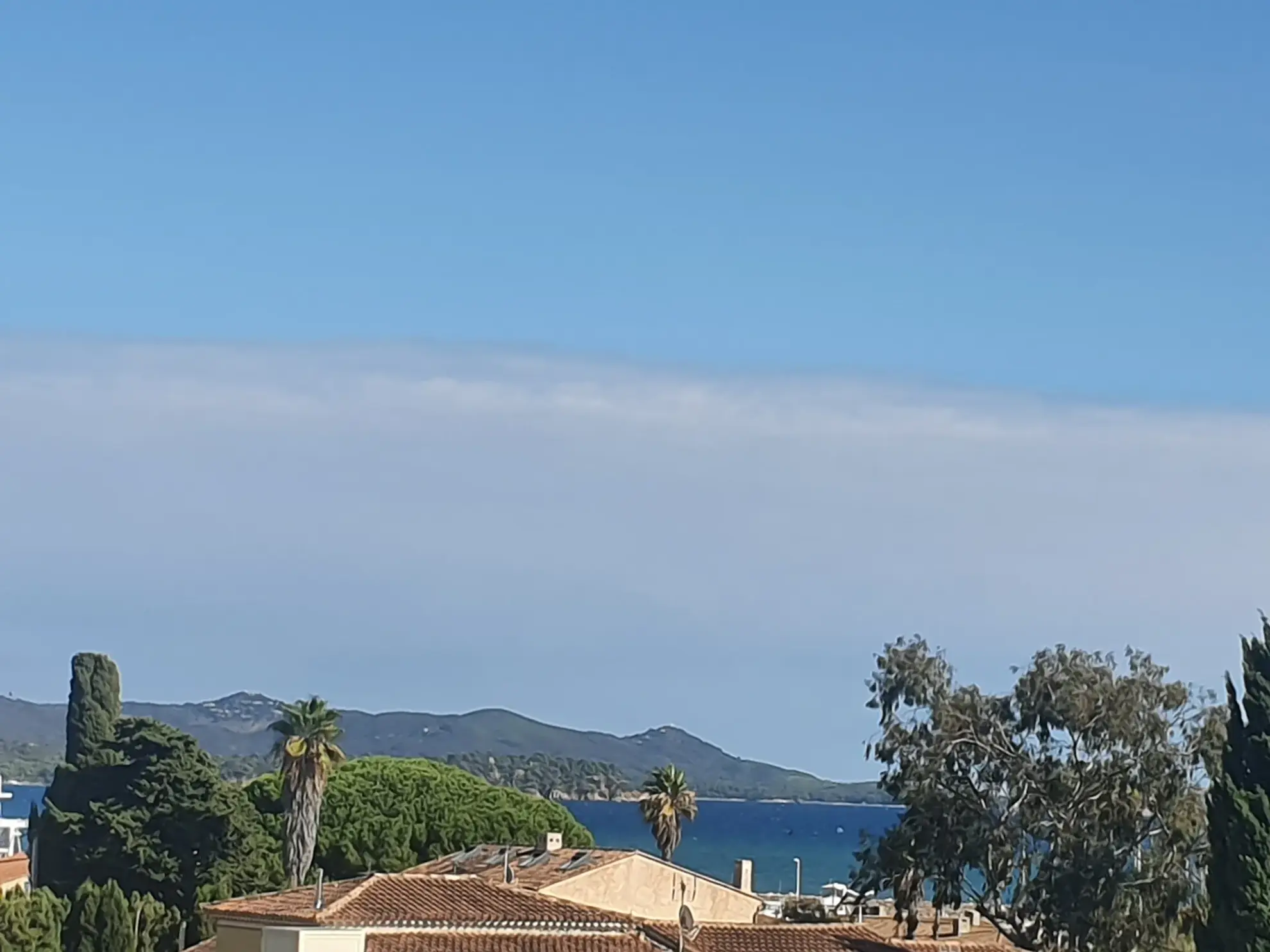 Appartement T2 cabine avec vue mer à La Londe - Dernier étage avec terrasse 