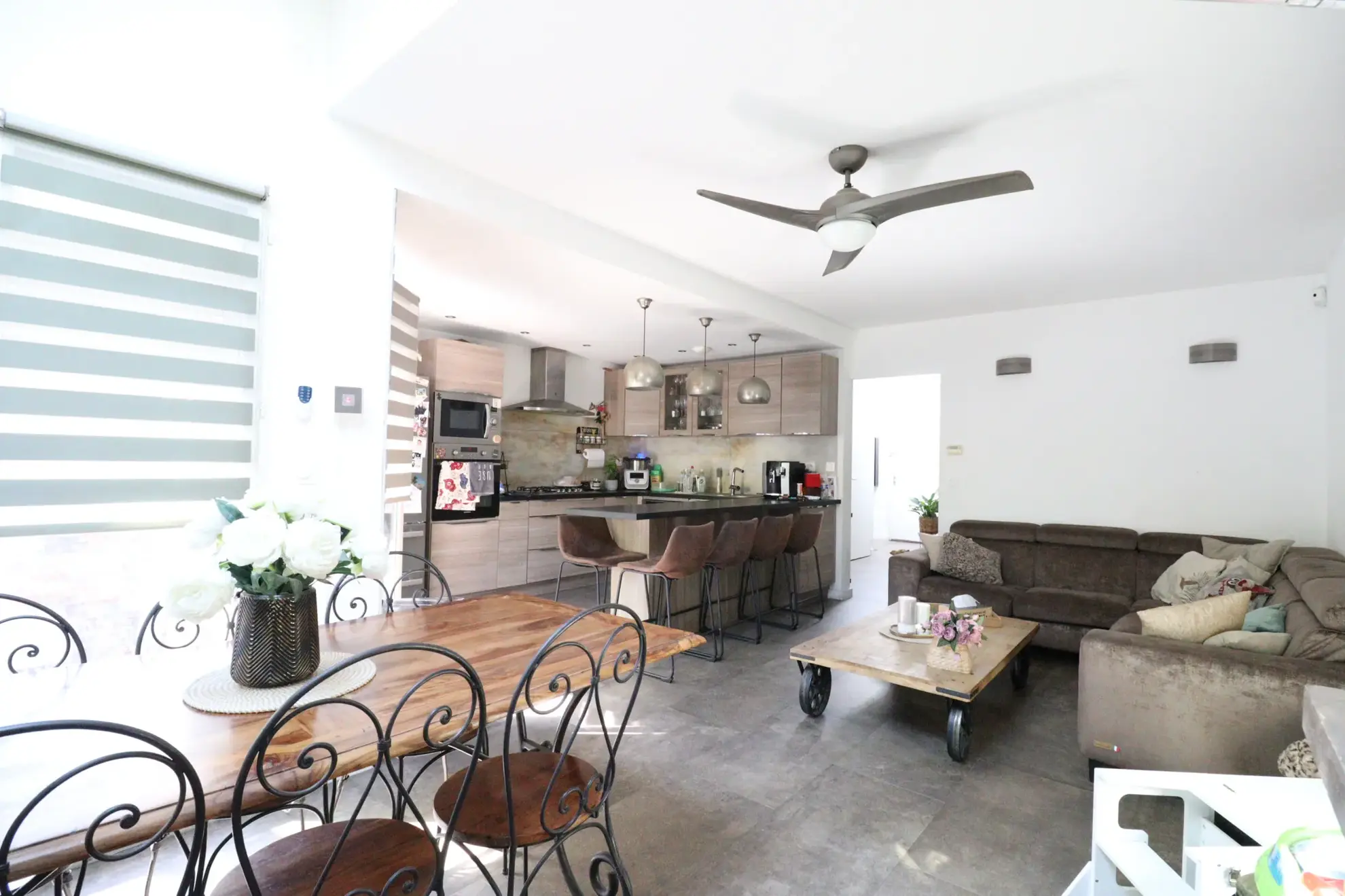 Maison mitoyenne avec jardin et garage à Pont-de-Claix proche Grenoble