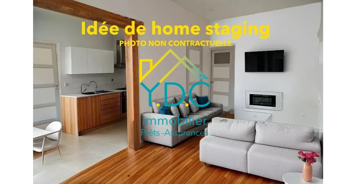 Maison de ville avec 4 chambres à Yvetot, proche commerces et écoles 