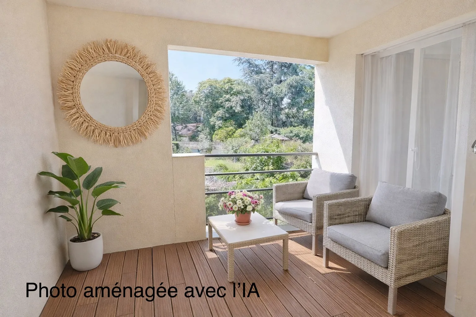 Appartement T3 en centre-ville de Craponne avec balcon, cave et option garage