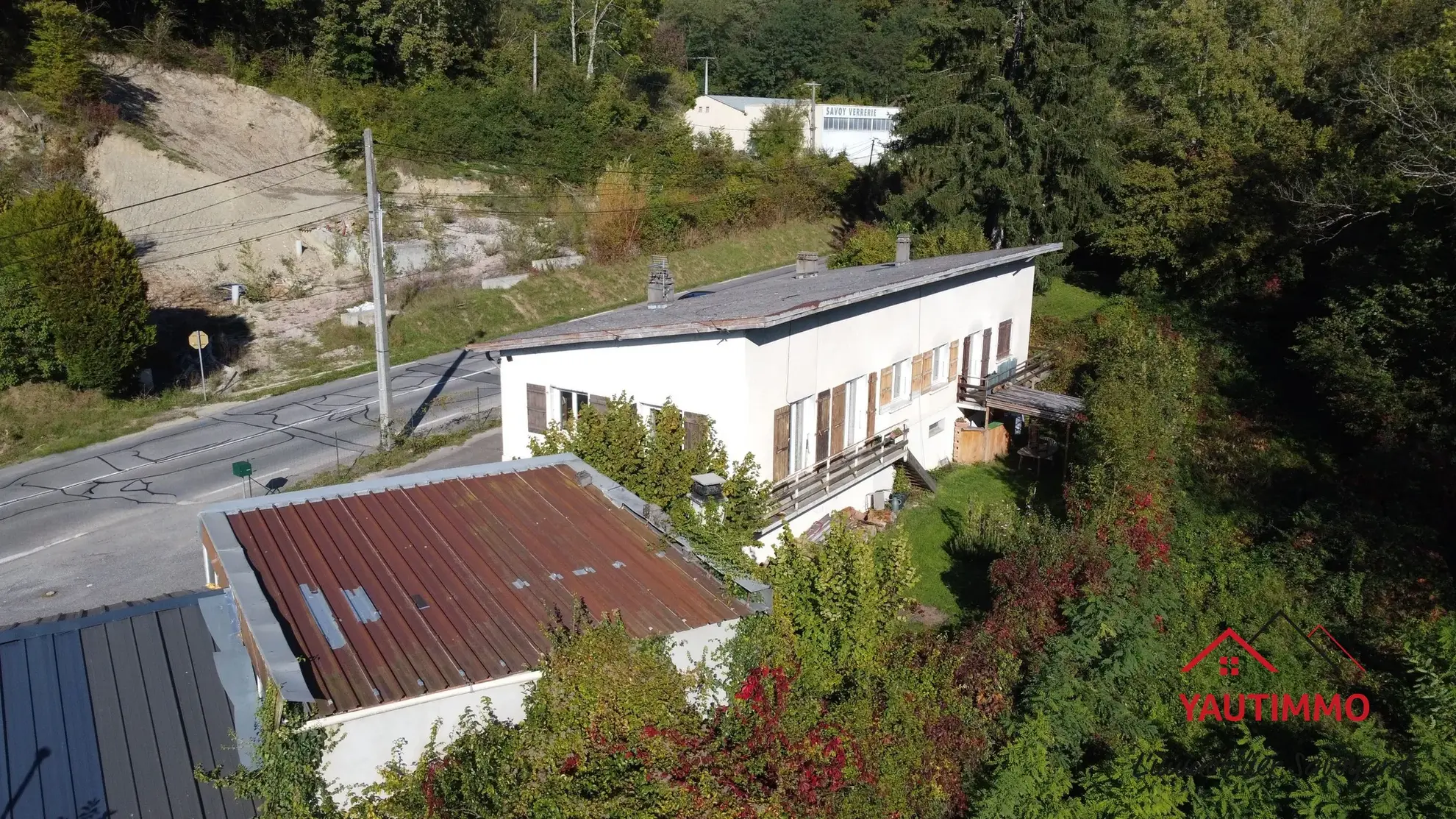Maison en viager occupé à Bonne (74380) – 130 m², terrain 1775 m², dépendance, potentiel commercial