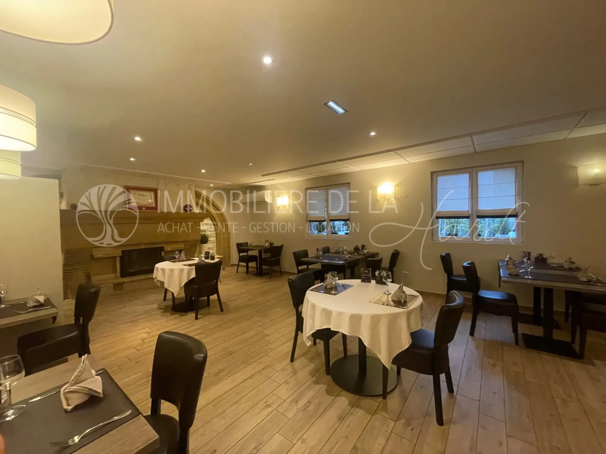 Fonds de commerce d’un restaurant avec murs à Saint-Louis 68300 