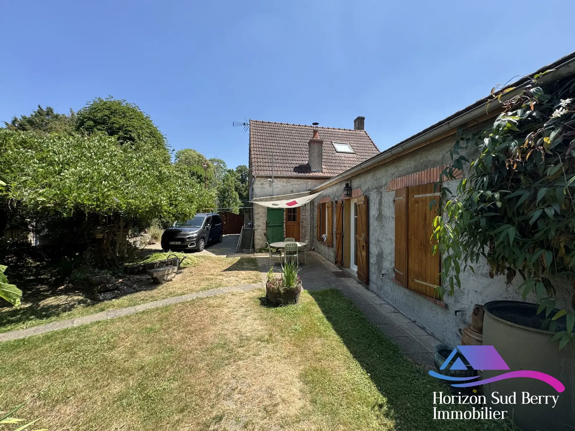 La maison Maison de ville authentique à Le Châtelet – 130 m² avec terrain de 2100 m²