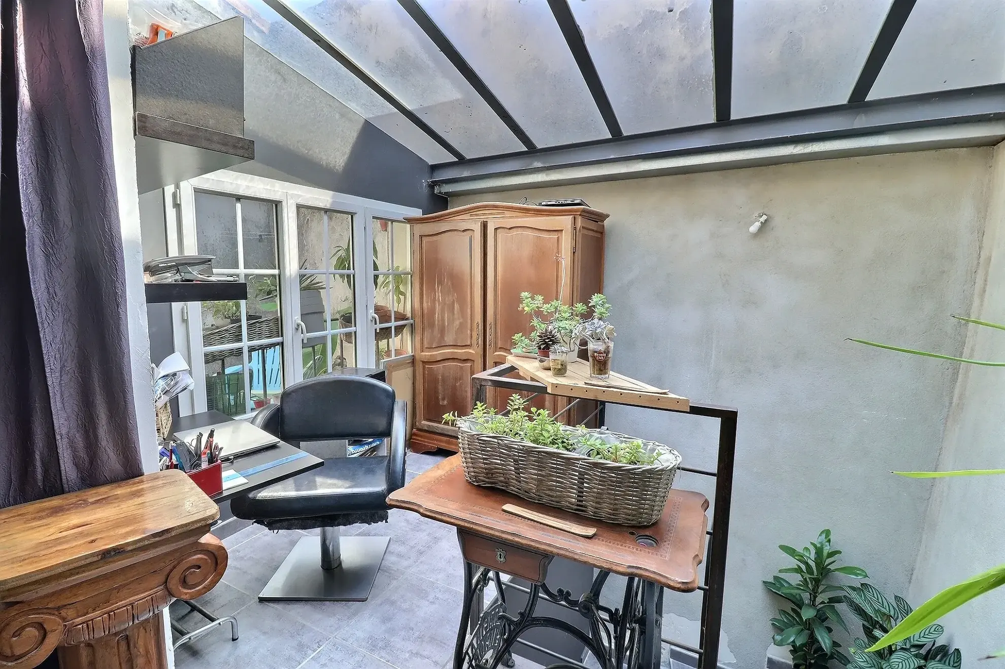Maison de village à Vauvert de 91 m² avec terrasse et 2 chambres