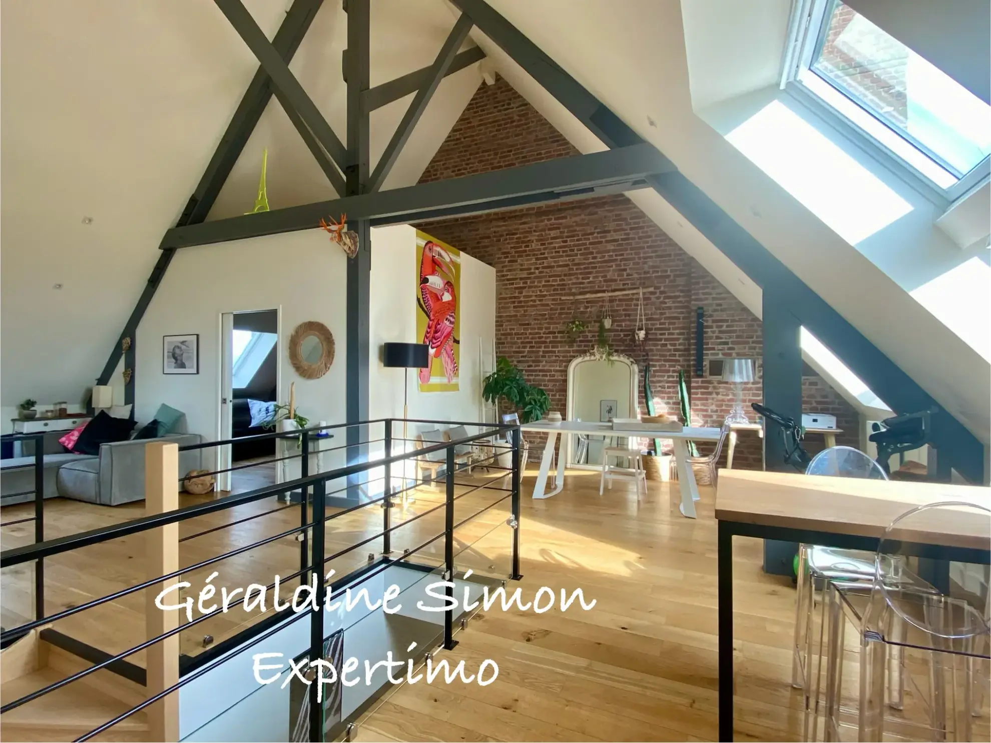 Appartement duplex de 139 m² avec parking dans le centre de Douai