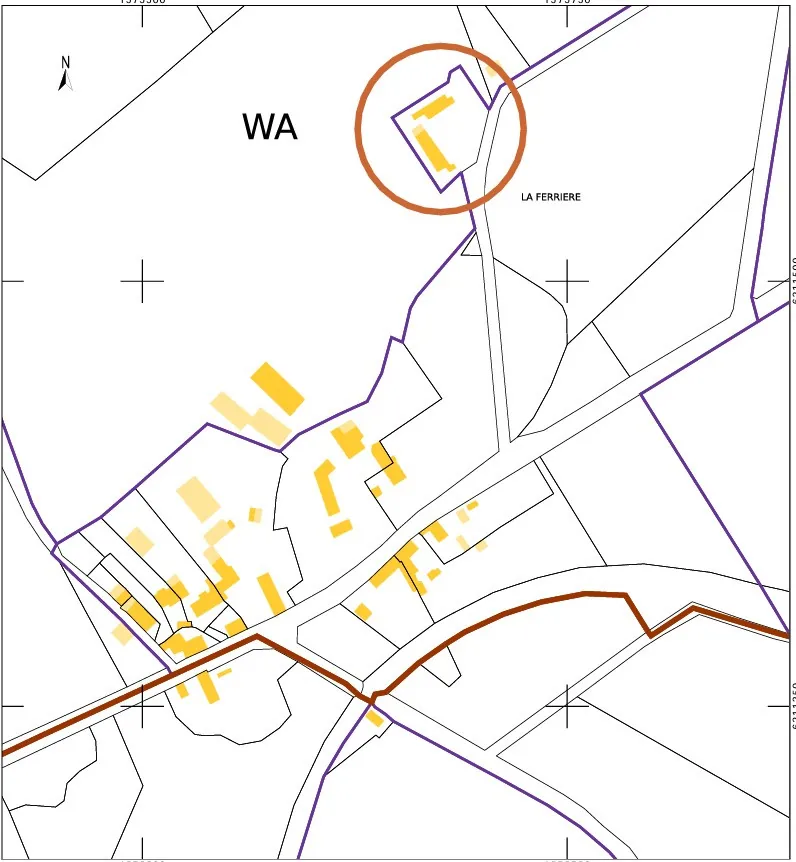 Maison individuelle avec grand jardin à Ecueille – Rénovation à prévoir 