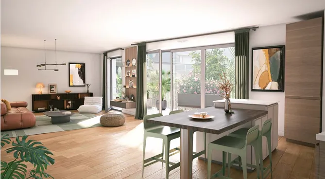 Appartement 2 pièces à Saint-Gilles - Livraison juin 2026, terrasse et parking 
