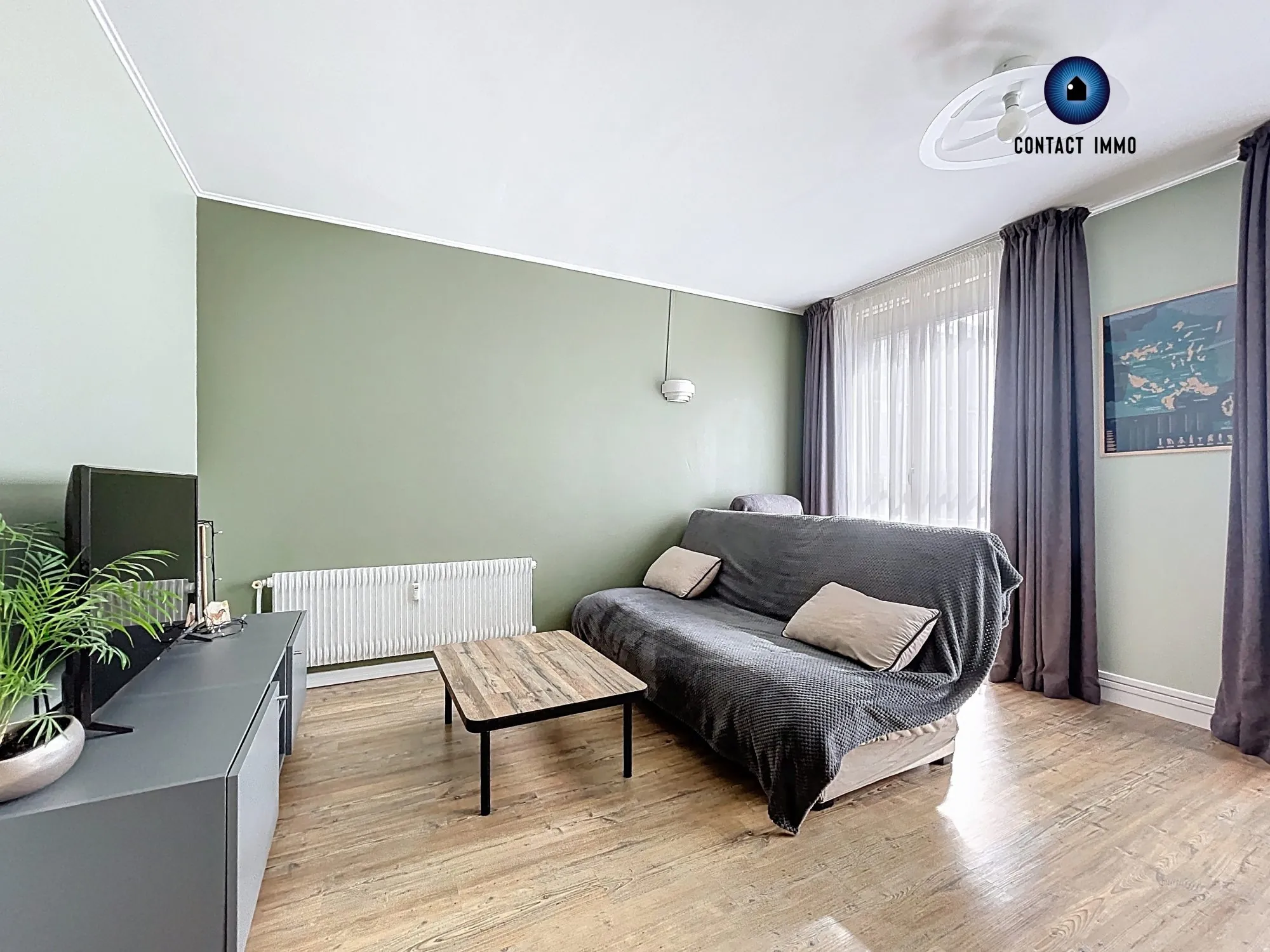 Appartement T3 rénové avec ascenseur, cave et parking à Brive-la-Gaillarde 