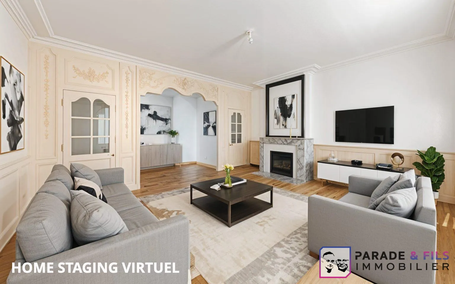 Magnifique appartement de 136 m² avec 3 chambres à Nancy