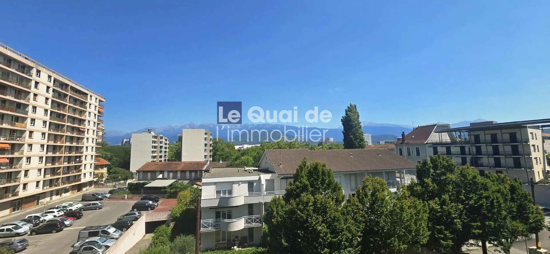 À vendre appartement 3 pièces avec balcon et vue à 360° à Grenoble