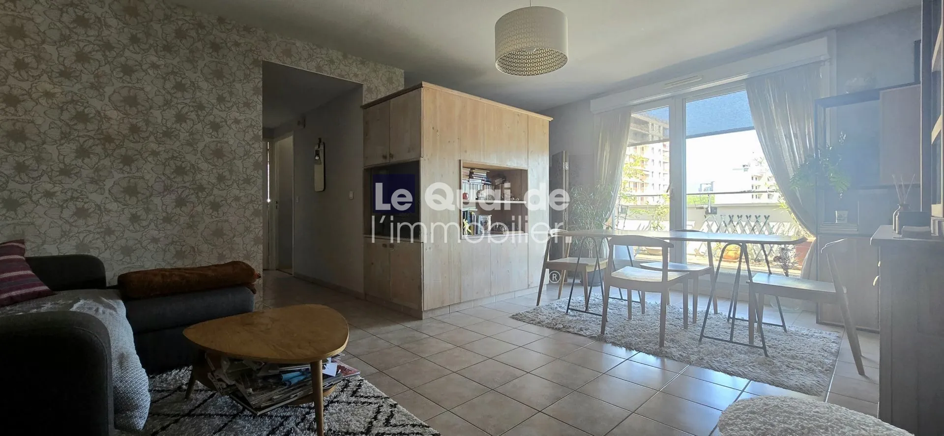 À vendre appartement 3 pièces avec balcon et vue à 360° à Grenoble 