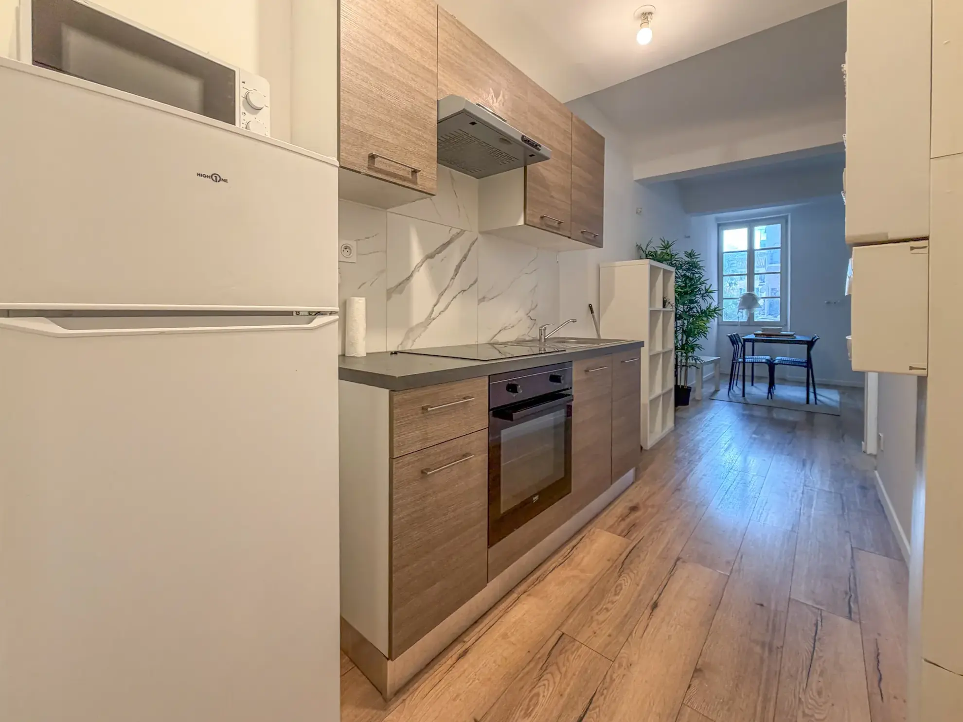 Bel appartement 2 pièces rénové au cœur de Toulon, idéal pour étudiant ou jeune couple 