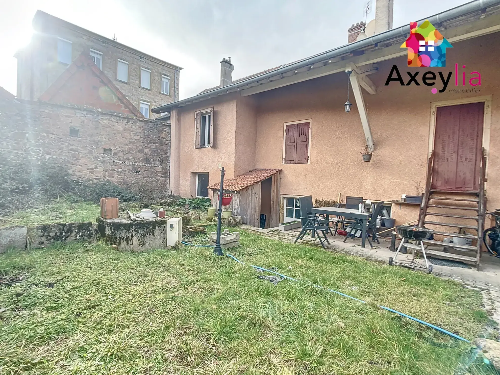 Appartement T3 à Cuinzier avec jardin, terrasse et grand sous-sol aménageable