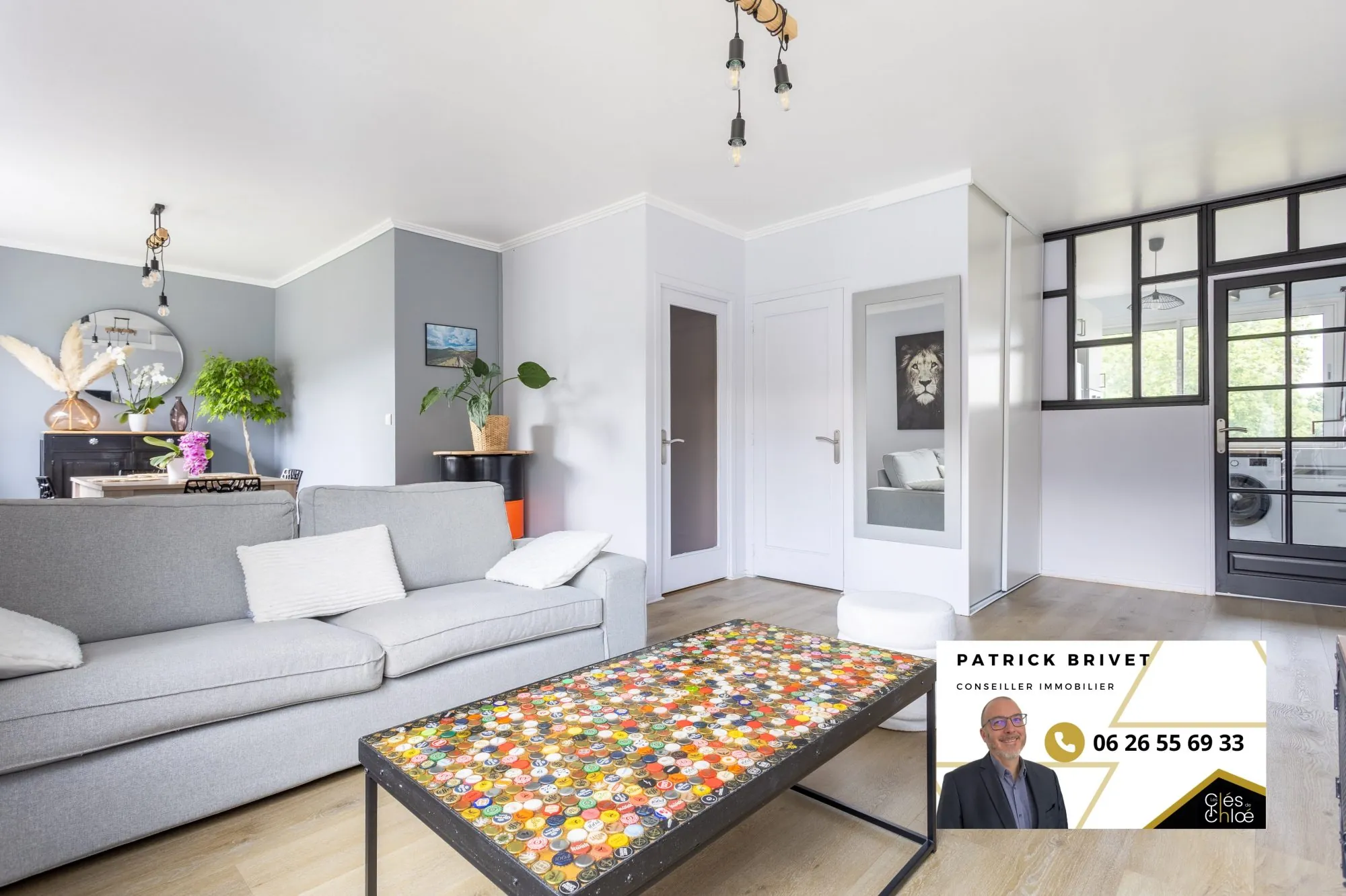 Appartement T5 lumineux à Chamalières dans résidence sécurisée avec parking