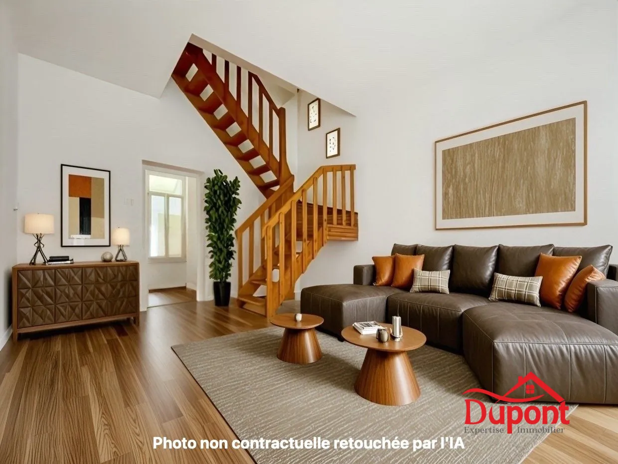 Maison mitoyenne 88 m² à Aniche avec potentiel de rénovation et cour privée 