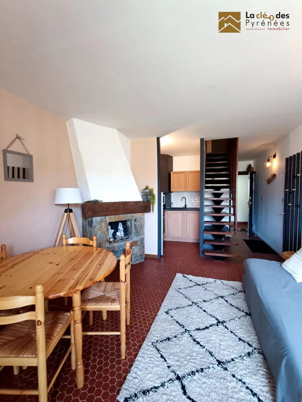 Appartement 47,34 m² avec balcon à Saint-Lary, pied des pistes