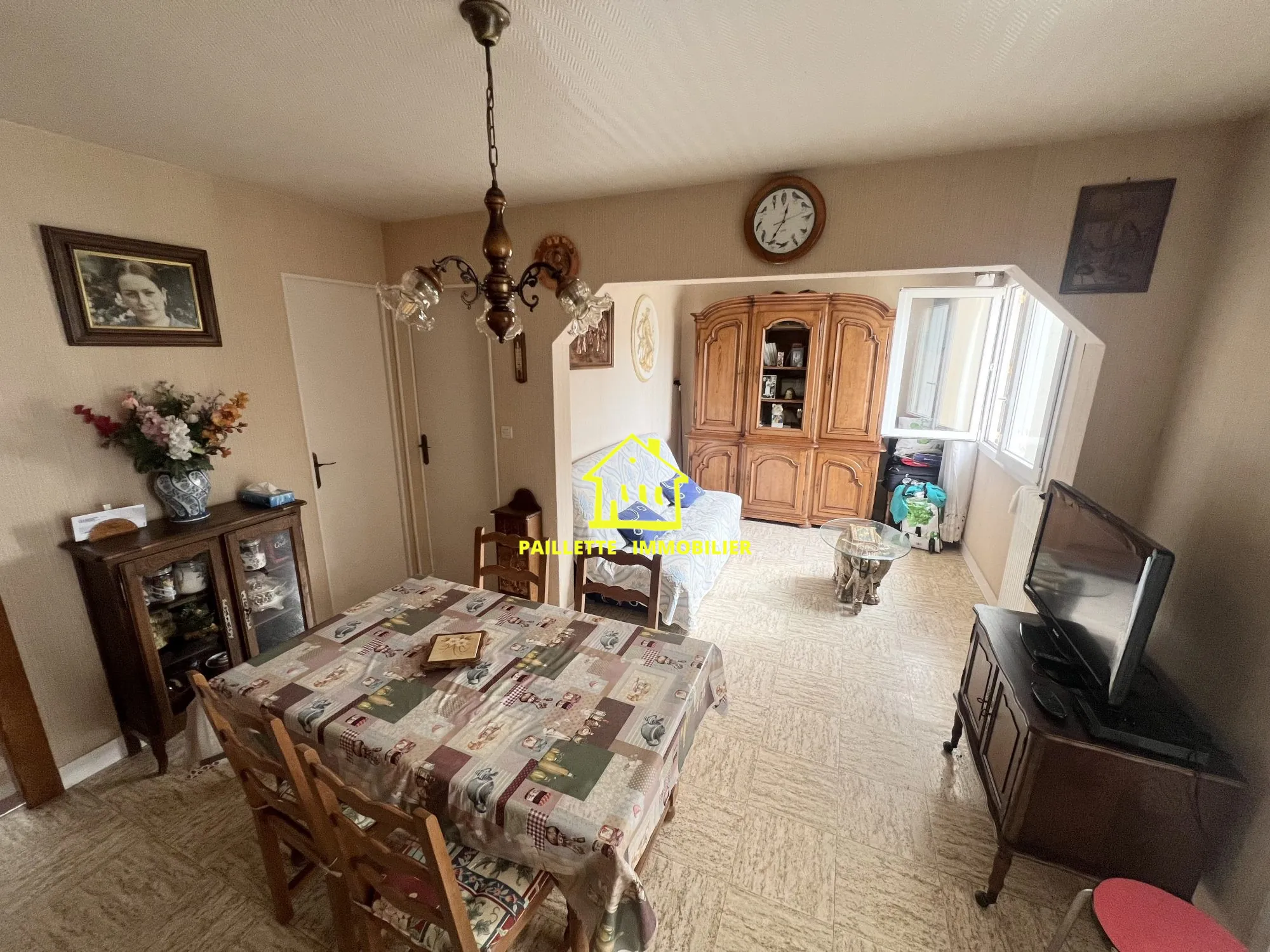 Appartement T2/3 avec jardin à Place de Graville, Le Havre - 38,35 m²