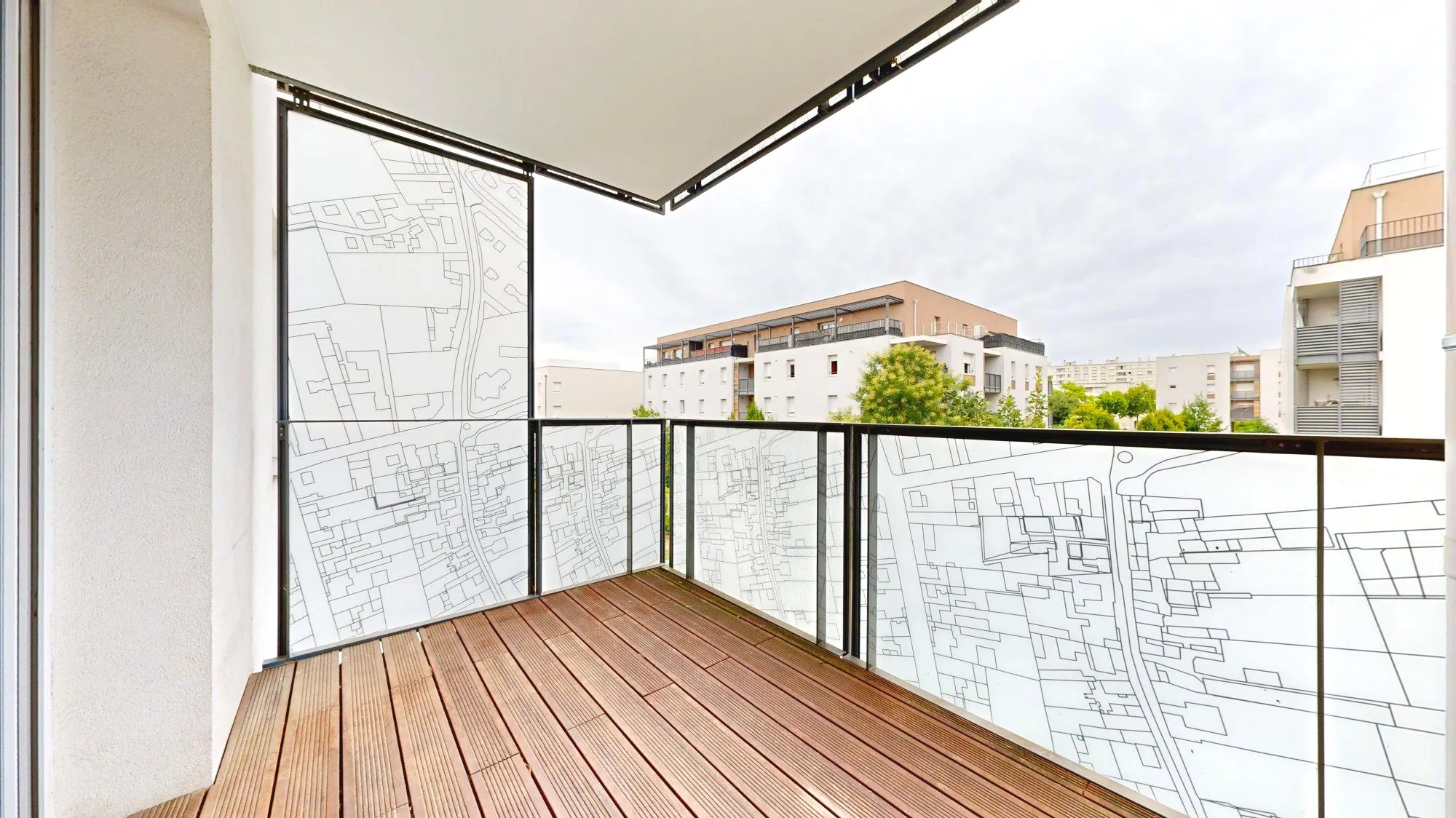 Charmant T3 de 61,3 m² avec grand balcon et box à Lyon