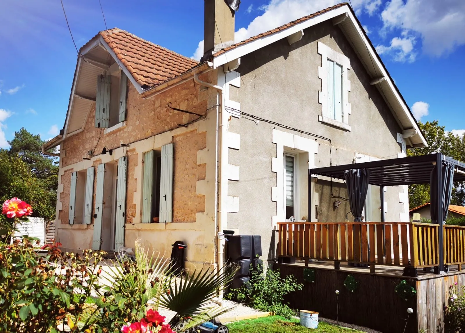 Maison rénovée à Bergerac avec jardin, spa et cave – idéal pour famille