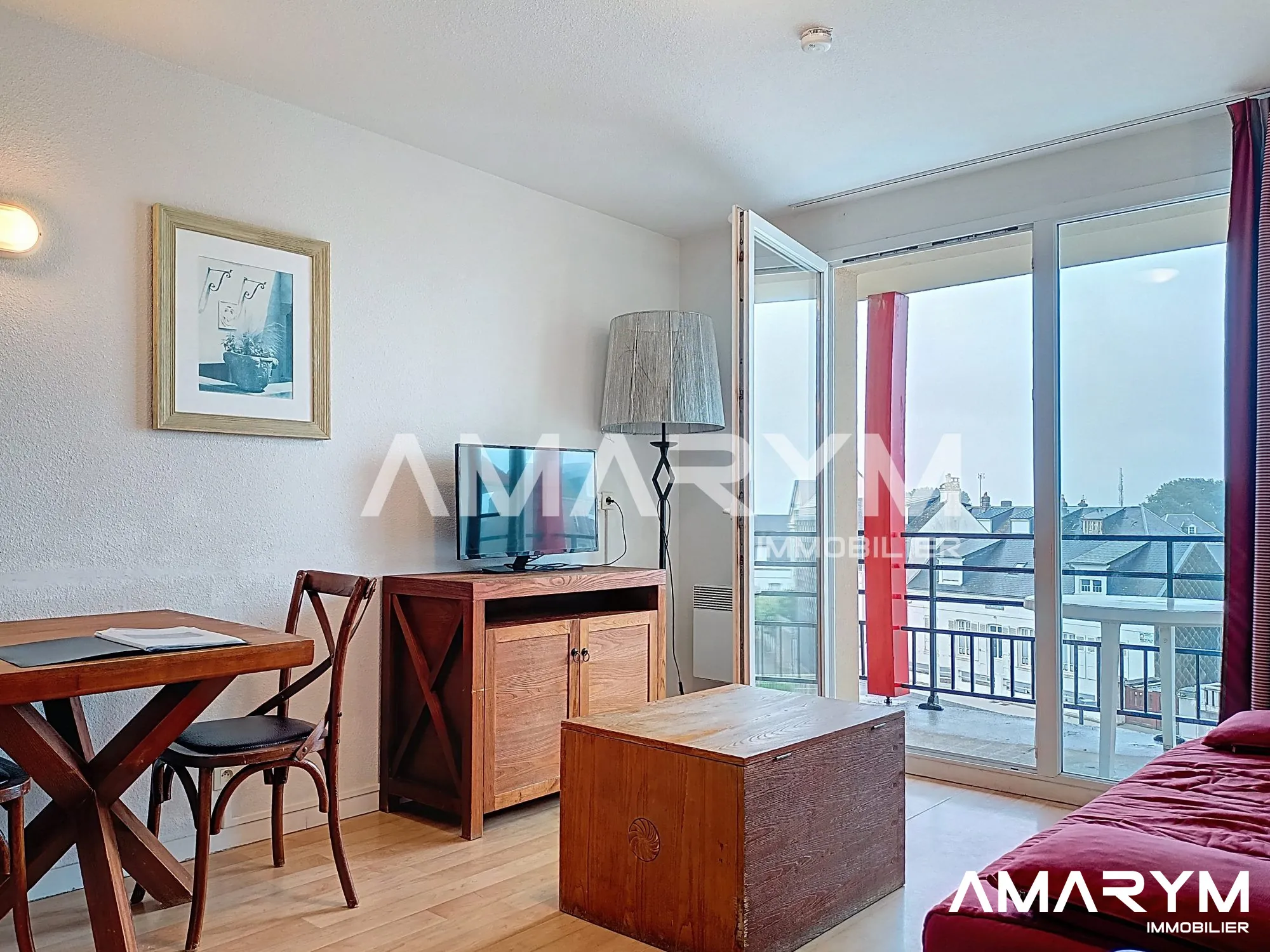 Appartement T2 avec terrasse, piscine et parking à Cayeux-sur-Mer en Baie de Somme