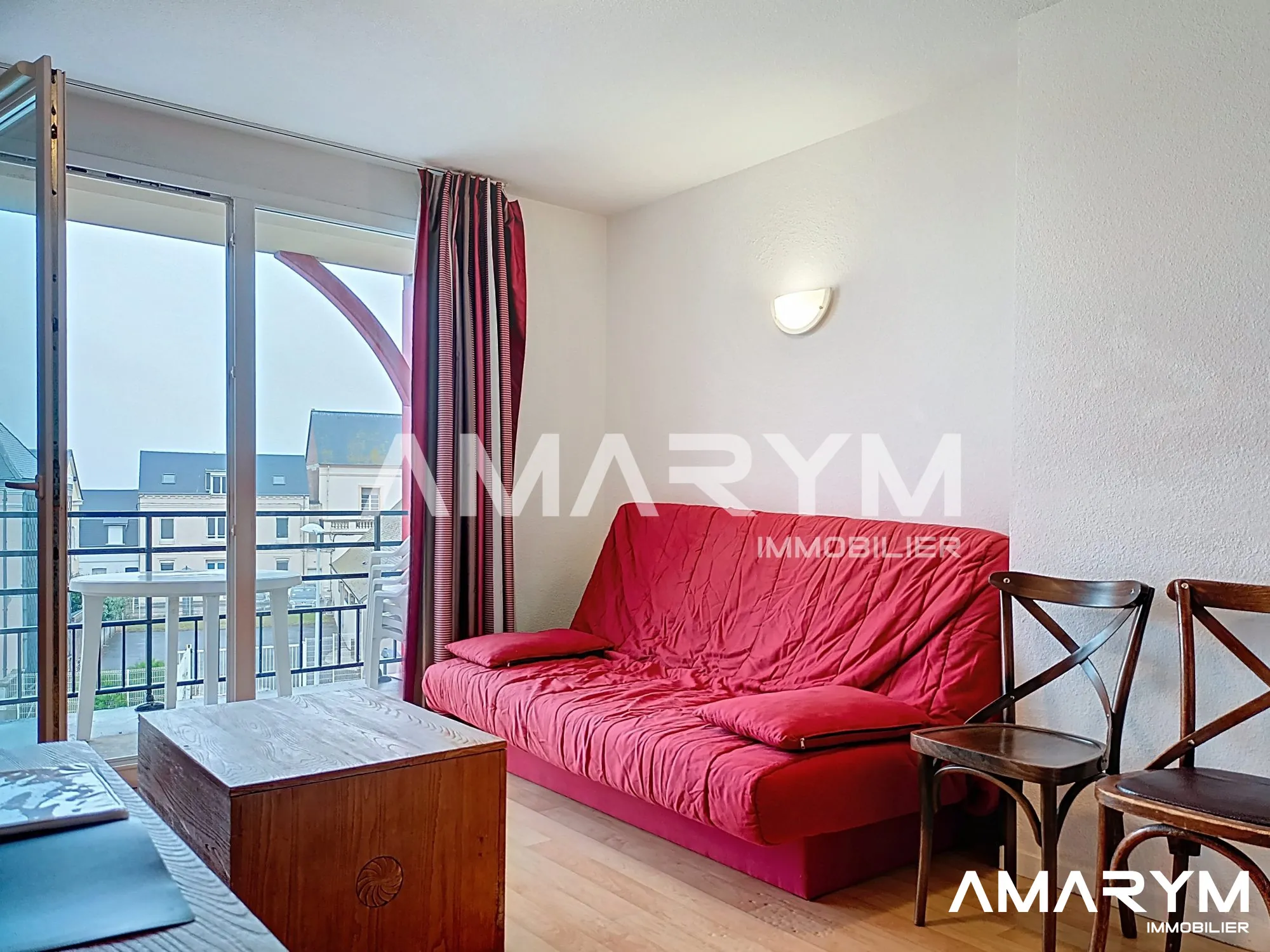 Appartement T2 avec terrasse, piscine et parking à Cayeux-sur-Mer en Baie de Somme 