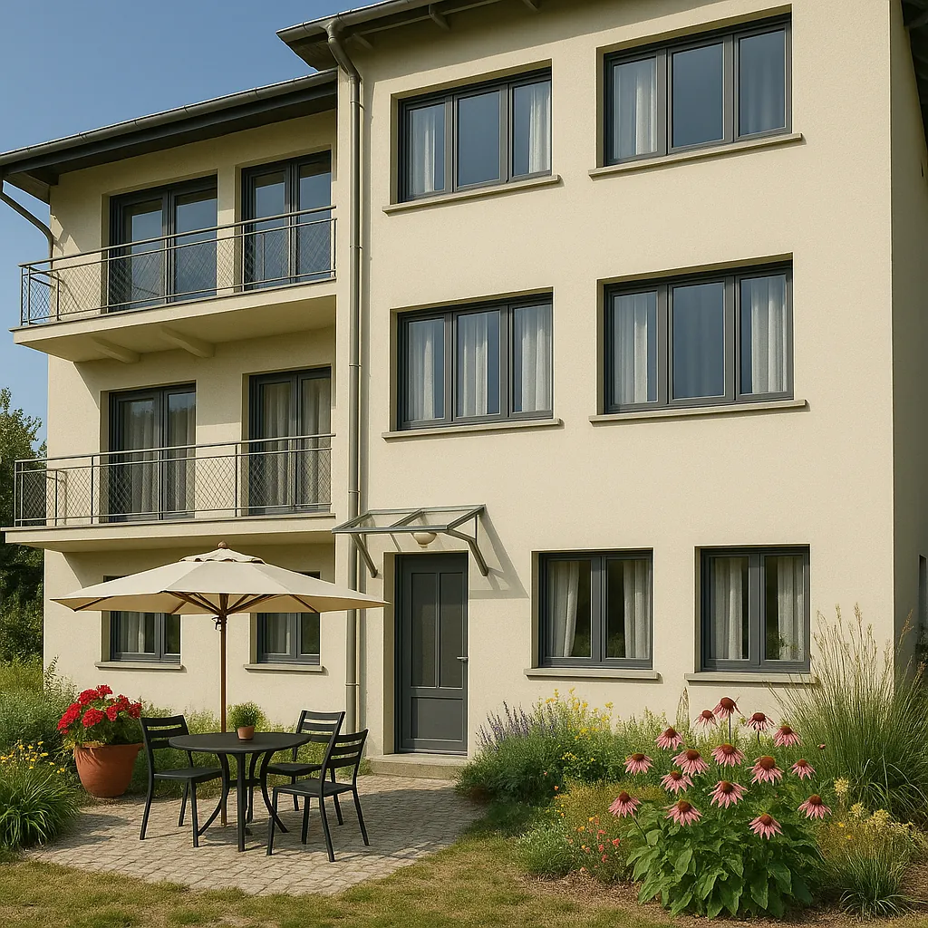 Appartement lumineux avec jardin privatif à Charbonnières-les-Bains