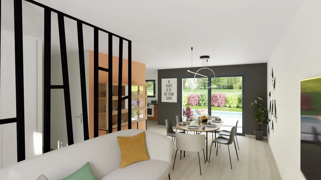 Maison Fidji à Les Ormes - 99 m², 4 chambres, moderne et personnalisable 