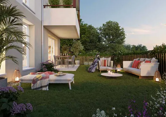 Appartement 3 pièces neuf à Dax (40100), livraison 2026, parking inclus 