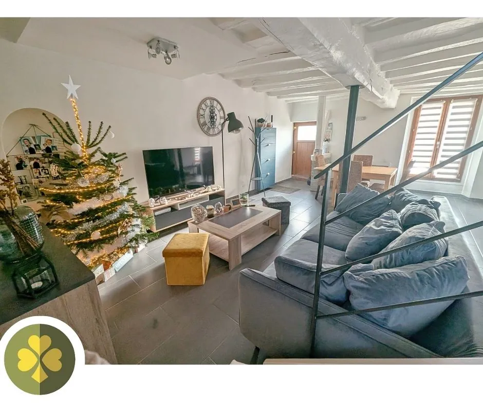 Charmante maison de ville avec 2 chambres, terrasse et cave à Jouars-Pontchartrain 