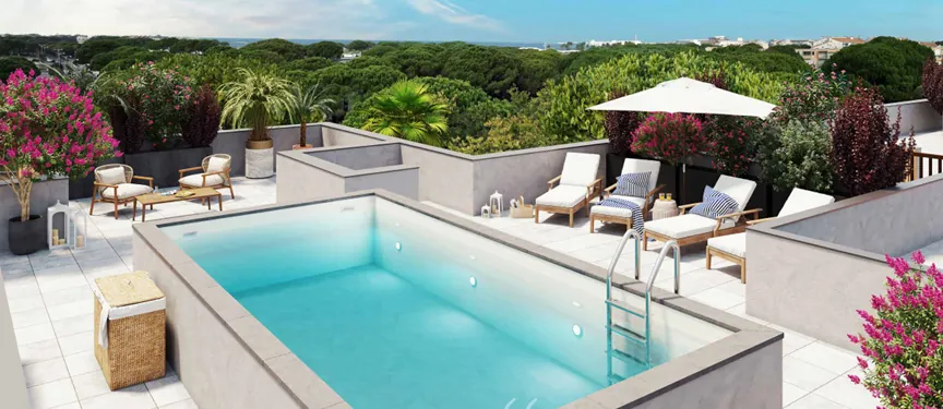 Bel appartement 2 pièces neuf au Grau du Roi avec parking et annexe, livraison 2026