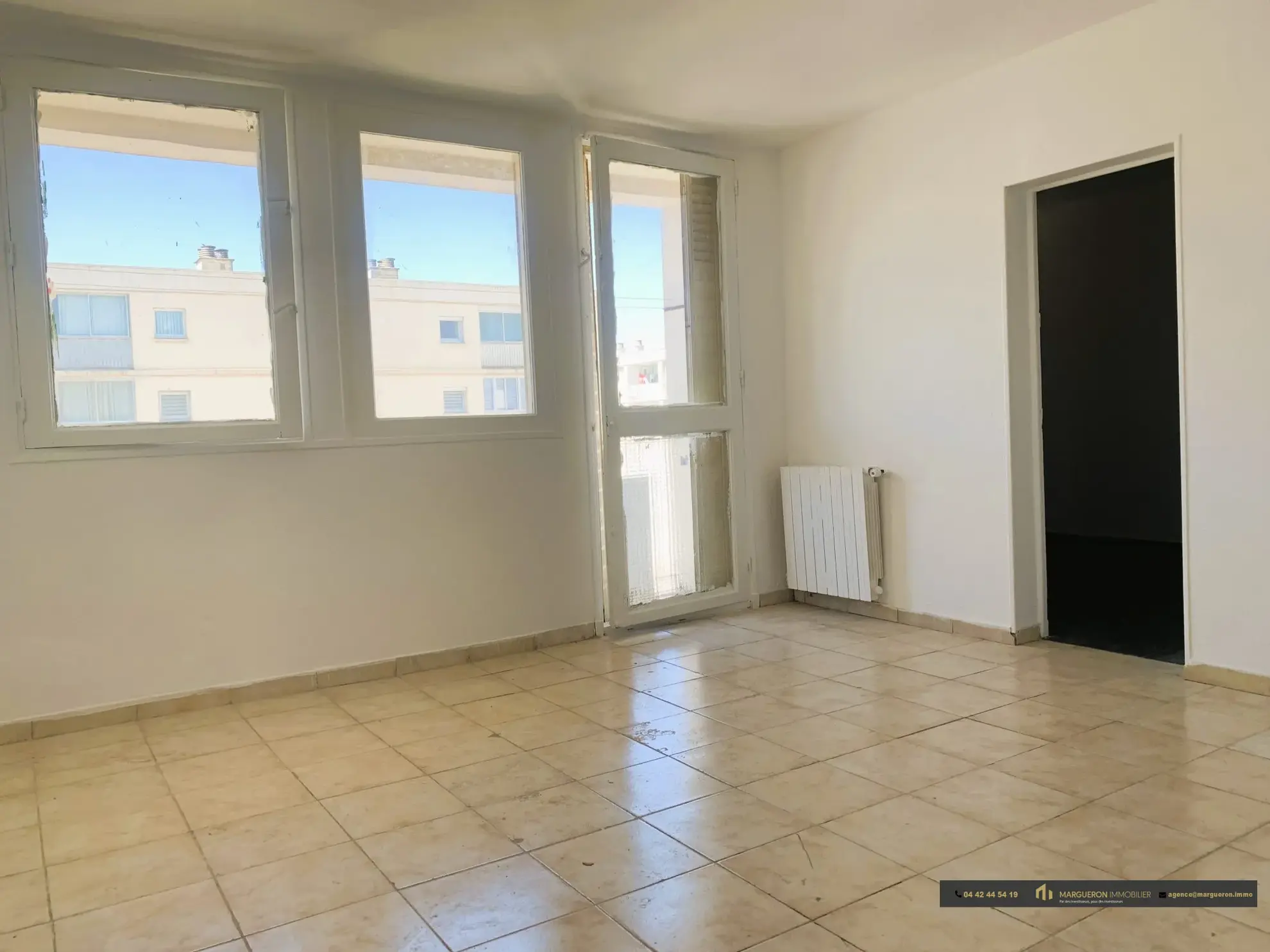 Appartement 3 pièces à vendre à Marignane avec balcon et cave