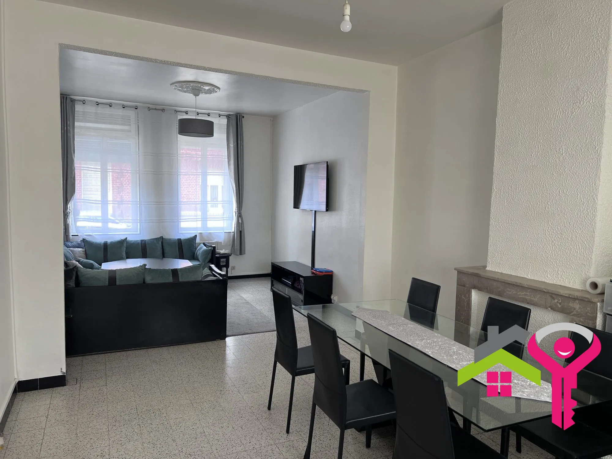 Maison de ville lumineuse à Denain à vendre ou louer, idéale pour investisseurs