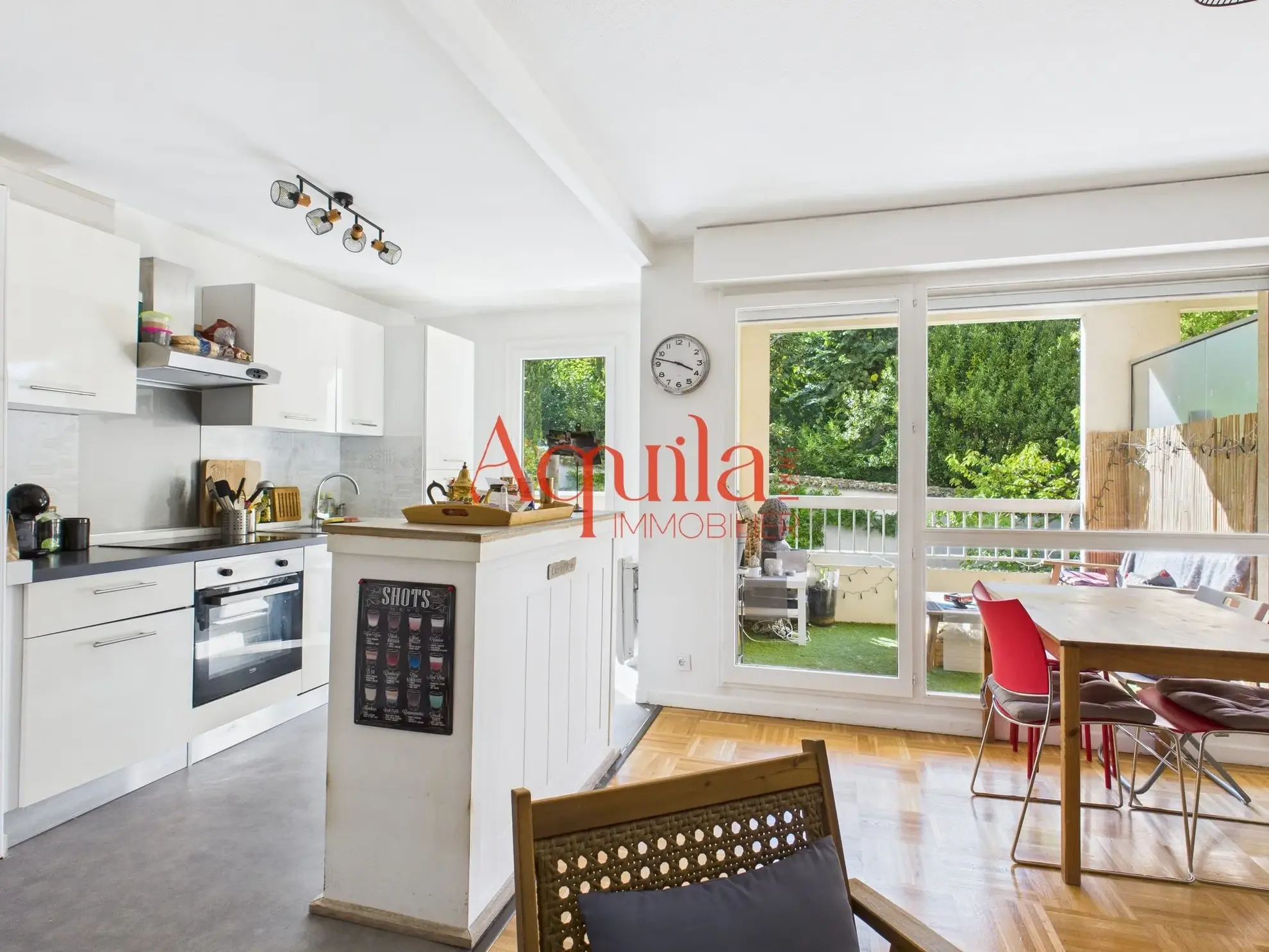 Appartement T2 avec balcon à vendre à Lyon 5ème, résidence sécurisée