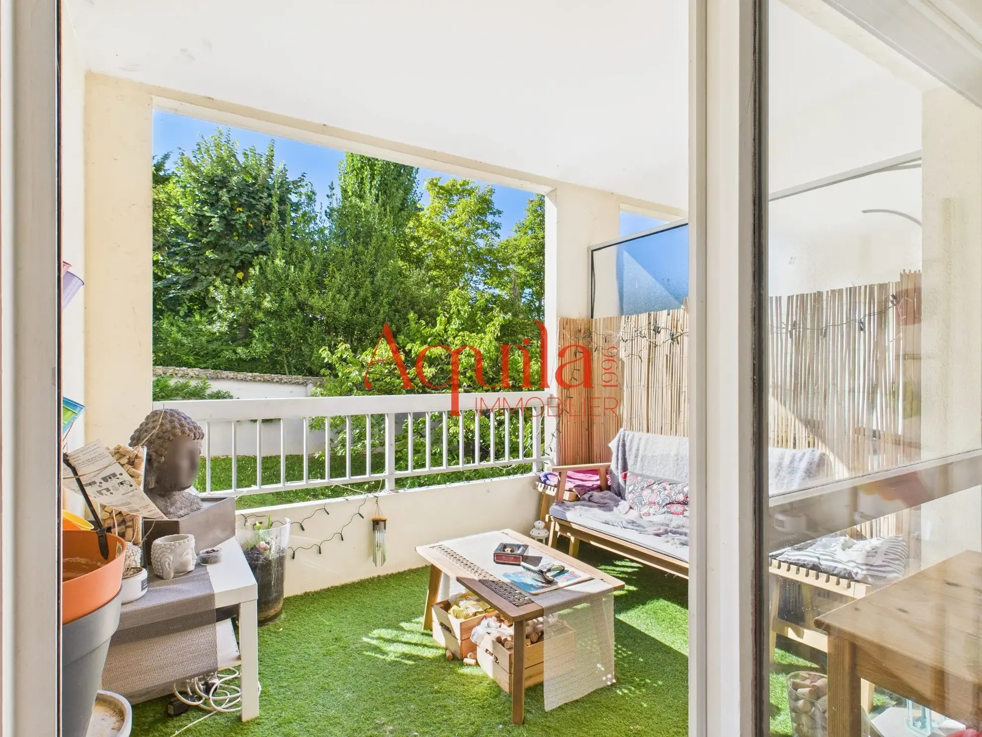 Appartement T2 avec balcon à vendre à Lyon 5ème, résidence sécurisée 